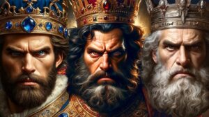 Evil kings of biblical times. 2Samuel 23:1-7